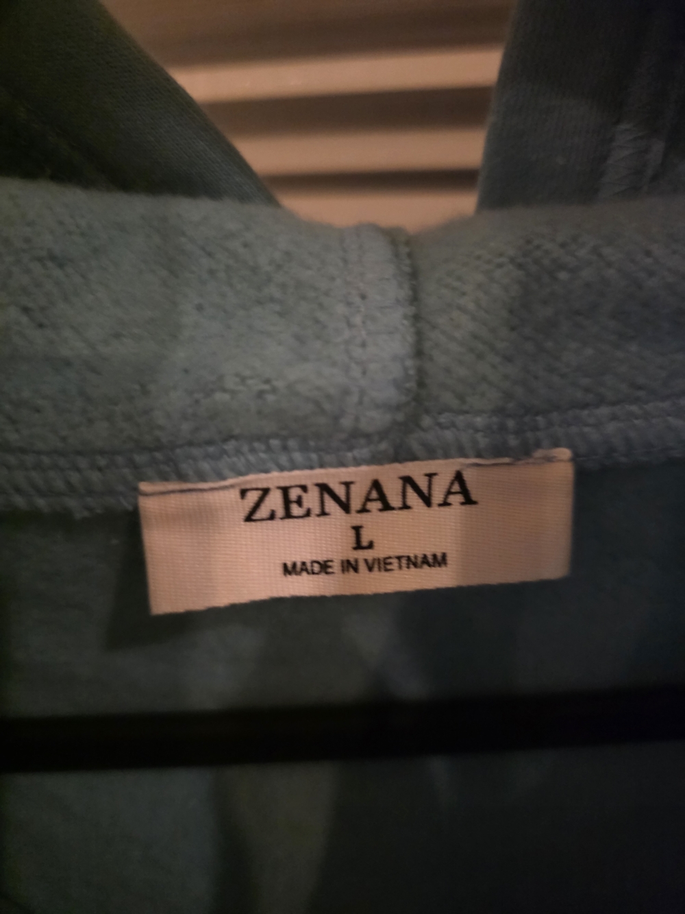 Zenana Outfitters Light Blue Hooded Pullover & Jogger Set - Picture 5 of 6